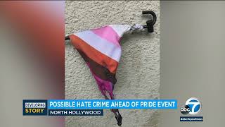 LGBTQ flag burned at SoCal elementary school ahead of Pride event