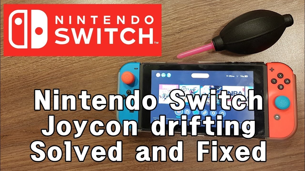 Solved!] Nintendo joycon controller drifting moving by itself -