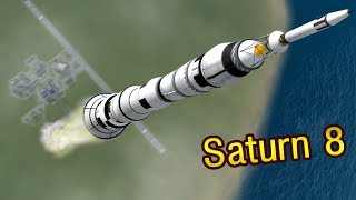 KSP: The Saturn 8  NASA's Massive Moon Rocket that Never Flew