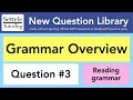Grammar Overview Q3