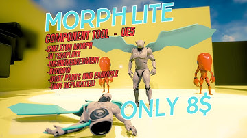 Morph Lite - Prototype Version of EasyMorph #unrealengine  #ue5  #realtime #morph #mesh