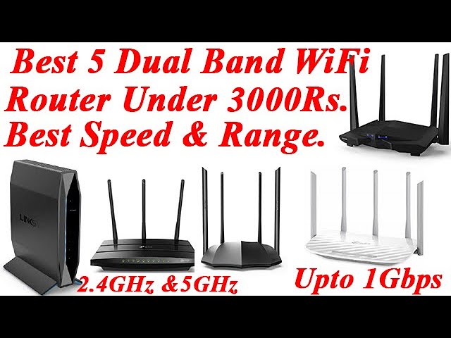Best 5 Dual Band Wireless (WiFi) Router in 2021| TP-Link, D-Link,Tenda |  2.4 GHz & 5.0 GHz| Buy Best - YouTube