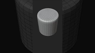 Make a Cylinder with Clean Topology #blender #blendertips #blendertutorial #blendercommunity #b3d