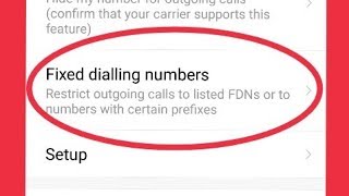 Fixed dialling numbers || Restrict outgoing calls to listed FDNs or to numbers with certain prefixes
