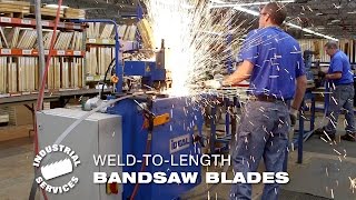 Fastenal Industrial Services: Weld-To-Length Bandsaw Blades