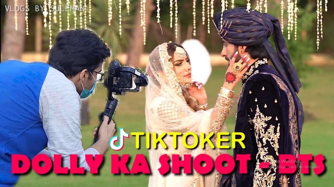 Tiktoker Dolly Ka Shoot BTS Vlogs By Suleman YouTube