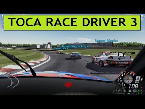 Toca Race Driver 3 (V8 Supercars) PC Gameplay, Online Multiplayer Racing