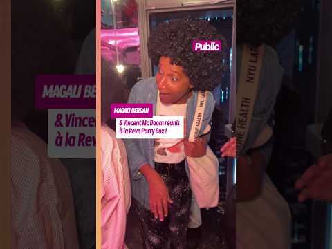 Magali Berdah et Vincent Mc Doom à la Revo Party Box (Bastille) 📸 Clélia Ganga #people