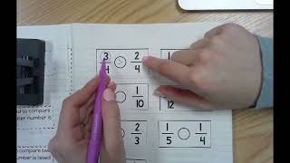 Comparing Fractions I N