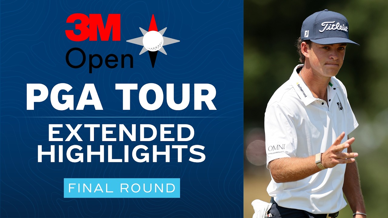 PGA Tour Highlights: 3M Open 2026, Final Round | Golf Channel
