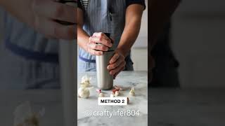 Peel Garlic In 10 Seconds Easily ? ? youtubeshorts   Thecraftylifer804 subscribetomychannel