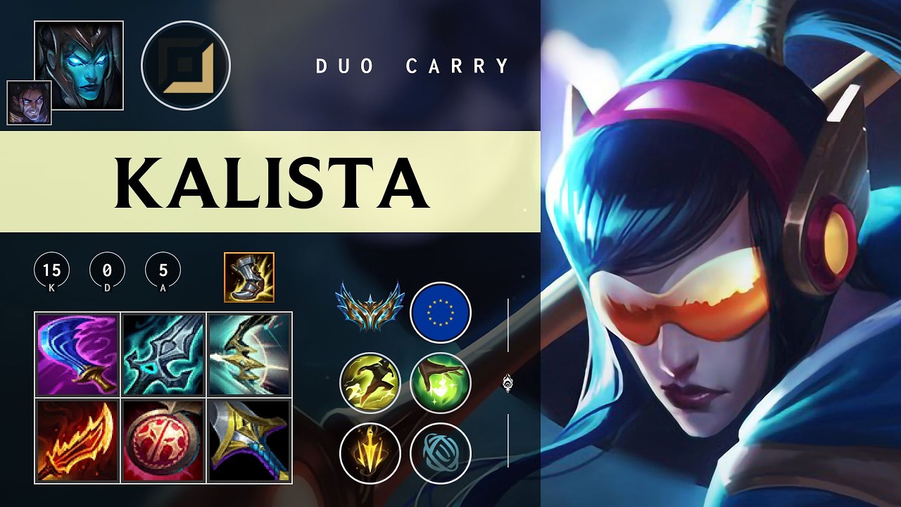 Kalista ADC vs Aurelion Sol - EUW Challenger Patch 26.04