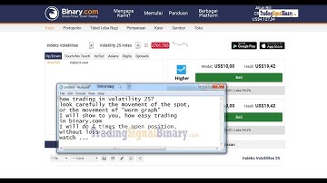trading Binary.com signal, how to easily trade rise / fall 25 index