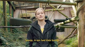 Nina geeft uitleg bij onze  kapucijnaapjes