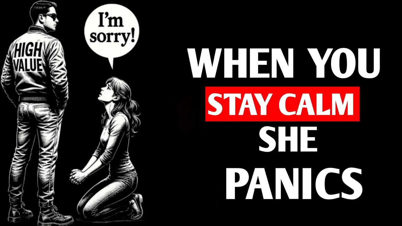 Why Silence and Detachment Destroy Her Ego  Stoicism, Masculinity & Relationship Psychology !