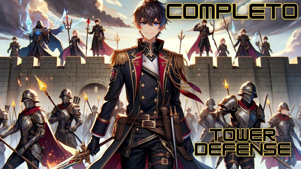 Ele Foi Parar Dentro Do Jogo TOWER DEFENSE Mais Difícil | 1 - 5 Temporada | [COMPLETO]