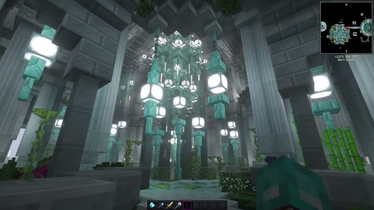 Ocean dungeon Minecraft