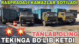 26 MART RASPRADAJI KAMAZLAR ARZON NARXLARDA SOTIB OLING PERSEP SOMOSVAL BOR