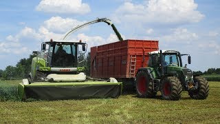 Claas Jaguar 970 & Direct Disc 600 - Trinciato grano 2018 - Team Sandrini Claas Jaguar 970 Engine
