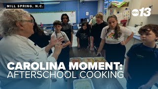Carolina Moment: Local chef teaches cooking, life lessons in afterschool program