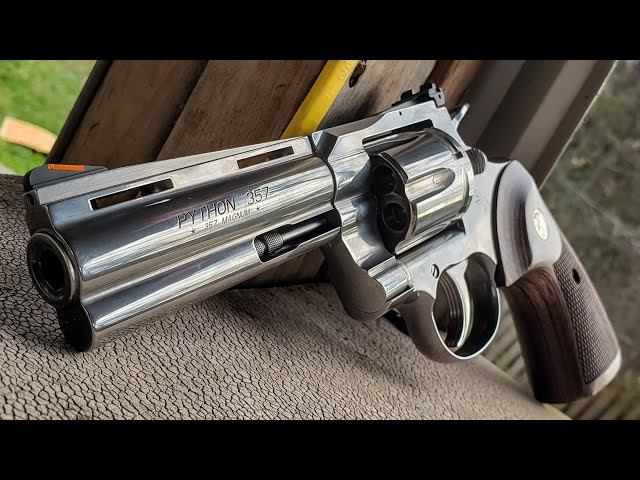Colt Python - Great Shooting .357 Mag Revolver class=