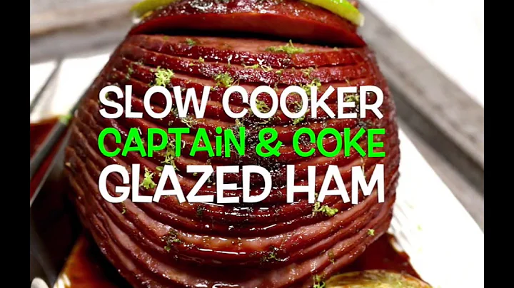 Slow Cooker Captain & Coke Glazed Ham