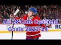 All 28 cole caufield goals 202324