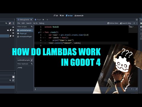 How to use Lambdas in Godot 4 - GDScript Tutorial