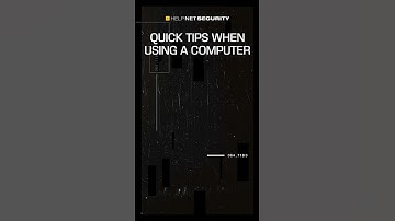 Quick tips when using a computer  #computers #security #tips #computerknowledge #shorts