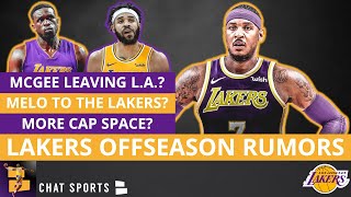 Lakers Rumors: JaVale McGee Leaving Los Angeles? Carmelo Anthony Signing? + Luol Deng Contract News