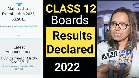 Maharashtra Board Results 2022 | Hsc result 2022 Maharashtra | Date Declared #class12results