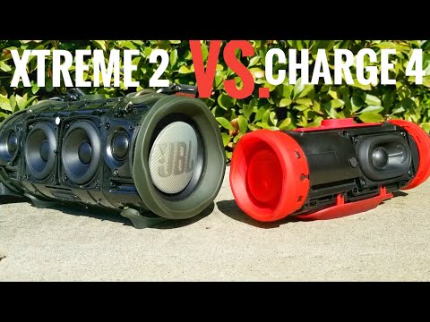 JBL XTREME 2 VS. JBL CHARGE 4 EXTREME BASS TEST