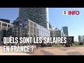 Salaire moyen en france  2 520  net dans le priv 2 380  dans le public