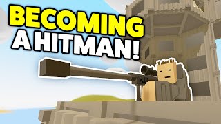 BECOMING A DANGEROUS HITMAN!? - Unturned Roleplay (A Million Dollar Job HIT IS Inside A Mega BASE!)