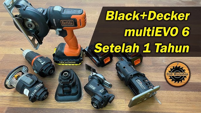 Black and Decker MT218K MULTiEVO 18v Cordless Multi Tool