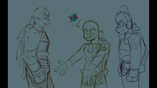 Art is dead // animatic // ROTTMNT