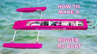 Chia sẻ chút kinh nghiệm về tự làm cano RC RIGGER cho người mới bắt đầu