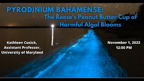 November 2022 Lunch & Learn - Pyrodinium bahamense...