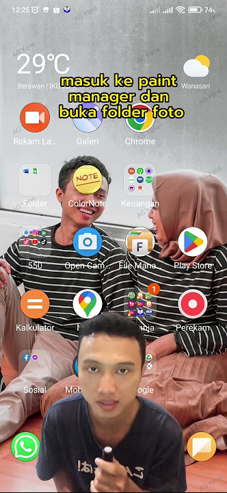 Mudahnya menyimpan Video dari Status Whatsapp teman