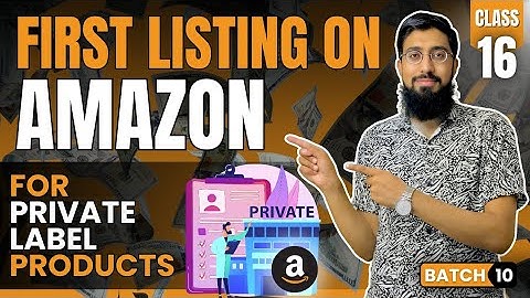How to List Your First Product on amazon Seller Central, Amazon FBA Private Label Product Listing