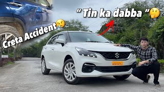 “Tin Ka Dabba“ Kyo Liya Maine🤔| Creta Ka Accident ho gaya😢