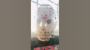My whole collection of diy jason mask part 3-8 (9 maybe coming soon)