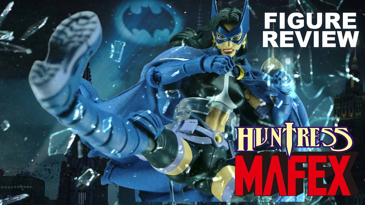 HUNTRESS : BATMAN - HUSH MAFEX Unboxing & Review - YouTube