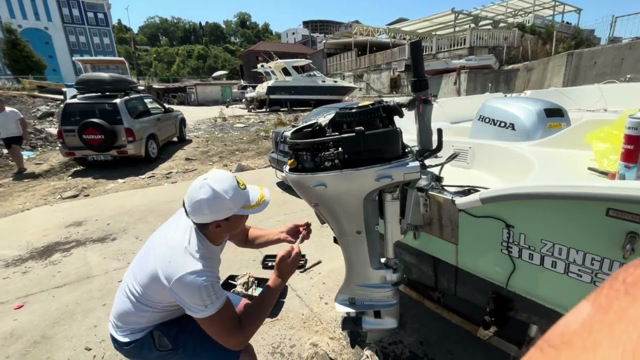 Honda BF20 Rodaj Bakımı | 20 HP Dıştan Takma Motor İlk Servis