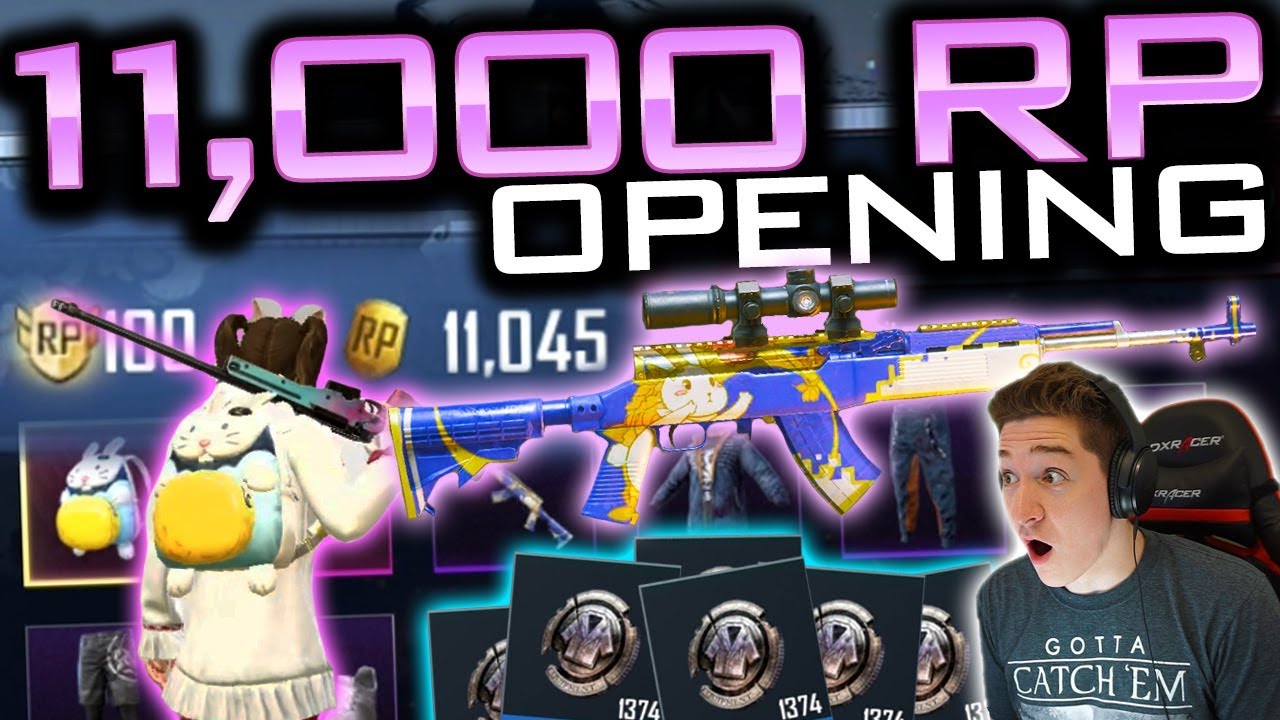 ROYALE PASS CRATE OPENING! I SAVED 11,000 RP AND GOT THIS....