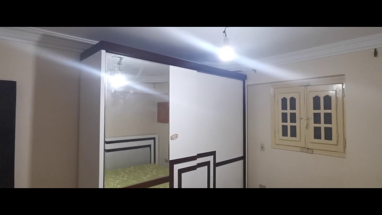 غرفة نوم مودرن دولاب 2 درفة جرار