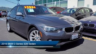 2016 BMW 3 Series 320i Sedan ADX7658A  Dublin  Pleasanton  Livermore  Fremont  San Francisco  Bay Ar