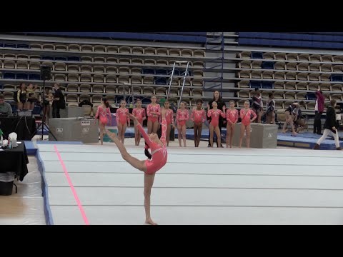 Annie the Gymnast | Level 7 Gymnastics Meet 8 | Acroanna