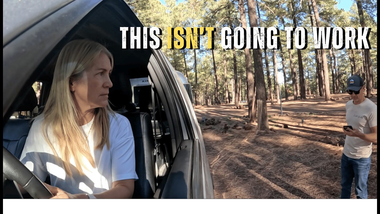 Остаться или уйти? Что бы вы сделали? Драма в лагере Аризона... Жизнь в режиме Airstream на посто...