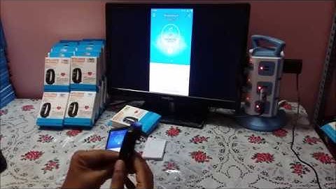 M3 Smart Bracelet unbox, Application setup 